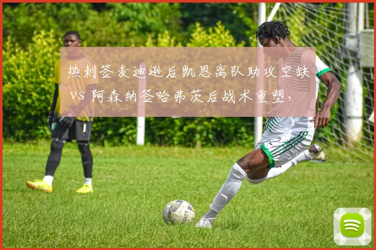 热刺签麦迪逊后凯恩离队助攻空缺 vs 阿森纳签哈弗茨后战术重塑，北伦敦策略分化