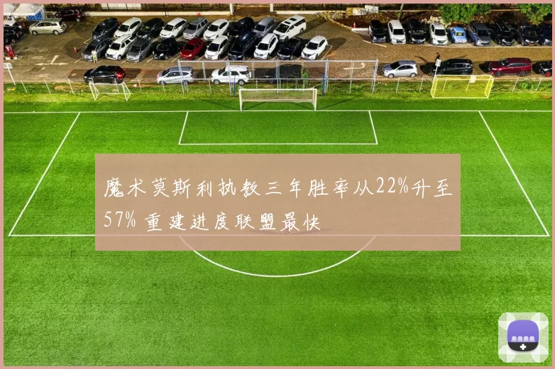 魔术莫斯利执教三年胜率从22%升至57% 重建进度联盟最快
