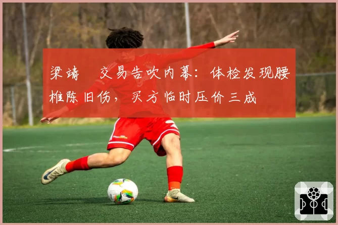 梁靖崑交易告吹内幕:体检发现腰椎陈旧伤,买方临时压价三成